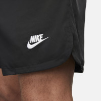 Nike Club Woven Lined Flow Broekje Zwart Wit