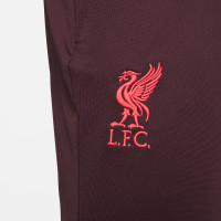 Nike Liverpool Strike Pantalon d'Entraînement KP 2022-2023 Bordeaux Rouge
