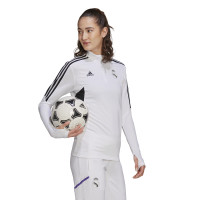 adidas Real Madrid Trainingstrui 2022-2023 Dames Wit
