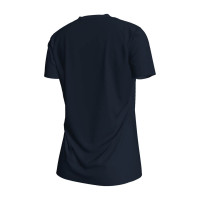 Nike Nederland Swoosh T-Shirt WEURO 2022 Dames Zwart