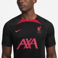 Nike Liverpool Strike Trainingsshirt 2022-2023 Zwart Rood