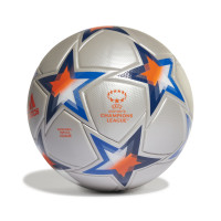 adidas UEFA Champions League Voetbal Zilver Blauw Oranje