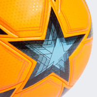 adidas UEFA Champions League Pro Void Winter Ballon de Football Orange Argent Noir