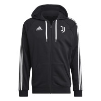 adidas Juventus DNA Vest Full-Zip 2022-2023 Zwart Wit