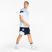 PUMA Manchester City Iconic Short Bleu Foncé Blanc