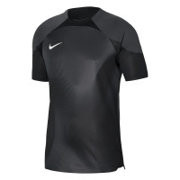 Nike Maillot Gardien IV Gardien à manches courtes Gris Noir Blanc