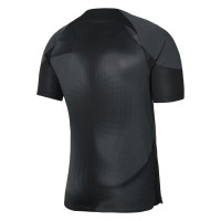 Nike Maillot Gardien IV Gardien à manches courtes Gris Noir Blanc