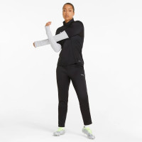 Pantalon d'entraînement PUMA Individual Liga pour femme, noir et gris clair