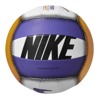 Nike Hyper Ballon de Foot Volley Mauve Blanc Noir