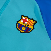 Nike FC Barcelona Strike Trainingstrui 2022-2023 Kids Turquoise Blauw