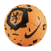 Nike Pays-Bas Pitch Ballon de Football Orange Noir
