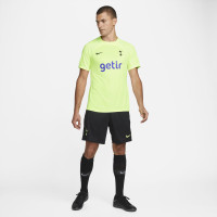 Nike Tottenham Hotspur Strike Trainingsbroekje 2022-2023 Zwart Neon Geel