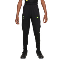 Nike Tottenham Hotspur Strike Pantalon d'Entraînement 2022-2023 Enfants Noir Néon Jaune
