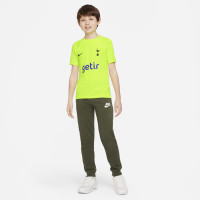 Nike Tottenham Hotspur Strike Maillot d'Entraînement 2022-2023 Enfants Néon Jaune Noir