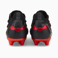 PUMA Future 1.3 Batman Gazon Naturel Gazon Artificiel Chaussures de Foot (MG) Noir Rouge Gris