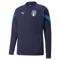 PUMA Italie 1/4-Zip Trainingspak 2022-2024 Donkerblauw Blauw