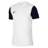 Nike Tiempo Premier II Maillot de Foot Blanc Noir
