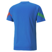 PUMA Italië Trainingsshirt 2022-2024 Blauw Wit