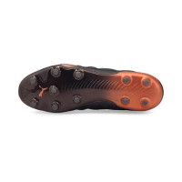 PUMA King Platinum 21 Gazon Naturel / Gazon Artificiel Chaussures de Foot (MG) Noir Orange