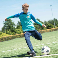 Nike FC Barcelone Strike Survêtement 2022-2023 Enfants Turquoise Bleu