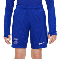 Nike Paris Saint-Germain Strike Short d'Entraînement 2022-2023 Enfants Bleu Blanc