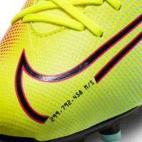 Nike Mercurial Superfly 7 Academy MDS Gras / Kunstgras Voetbalschoenen (MG) Kids Geel Blauw Roze