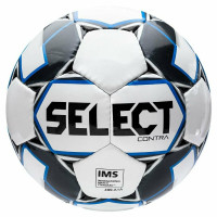 Select Contra Ballon de Foot Taille 5 Blanc Noir Bleu