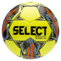Select Brillant Super TB v22 Voetbal Maat 5 Geel Blauw Oranje
