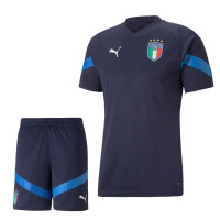 PUMA Italie Trainingsset 2022-2024 Donkerblauw Blauw