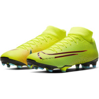 Nike Mercurial Superfly 7 Academy MDS Gras / Kunstgras Voetbalschoenen (MG) Geel Blauw Roze