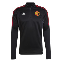 adidas Manchester United Trainingspak 2022-2023 Zwart Zwart