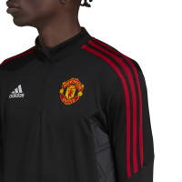 adidas Manchester United Trainingspak 2022-2023 Zwart Zwart