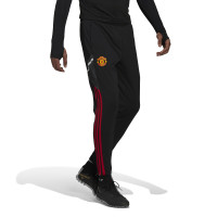 adidas Manchester United Trainingspak 2022-2023 Zwart Zwart