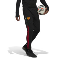 adidas Manchester United Trainingspak 2022-2023 Zwart Zwart