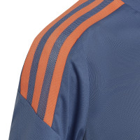 adidas Manchester United Trainingsset 2022-2023 Kids Blauw