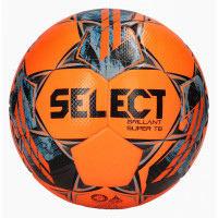 Select Brillant Super TB v22 Ballon de Foot Taille 5 Orange Bleu