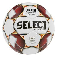 Select Flash Turf Ballon de Foot Taille 5 Blanc Rouge