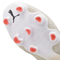 PUMA FUTURE 1.4 Liberty Gazon Naturel Gazon Artificiel Chaussures de Foot (MG) Femmes Blanc Beige