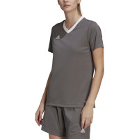 adidas Entrada 22 Maillot de Foot Femmes Gris Blanc