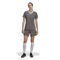 adidas Entrada 22 Maillot de Foot Femmes Gris Blanc