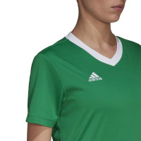 adidas Entrada 22 Maillot de Foot Femmes Vert Blanc