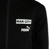 PUMA Manchester City Casual Vest 2022-2023 Kids Zwart Wit