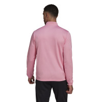 adidas Entrada 22 Haut d'Entraînement 1/4-Zip Rose Blanc