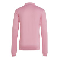 adidas Entrada 22 Haut d'Entraînement 1/4-Zip Rose Blanc