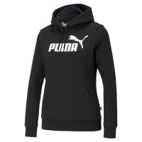 Survêtement à capuche en polaire avec logo PUMA Essentials pour femmes, noir