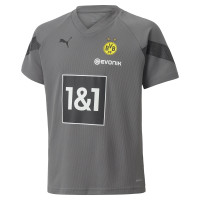 PUMA Borussia Dortmund Ensemble d'Entraînement 2022-2023 Enfants Gris Noir