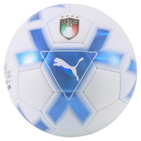 PUMA Italie Cage Ballon de Foot Blanc Bleu