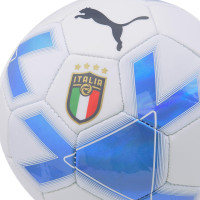 PUMA Italie Cage Ballon de Foot Blanc Bleu