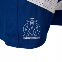 PUMA Olympique Marseille Trainingsbroekje 2022-2023 Blauw Wit