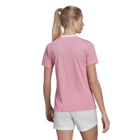 adidas Entrada 22 Voetbalshirt Dames Roze Wit